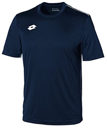 Lotto Jersey Delta Camiseta de Fútbol, Hombre, Azul