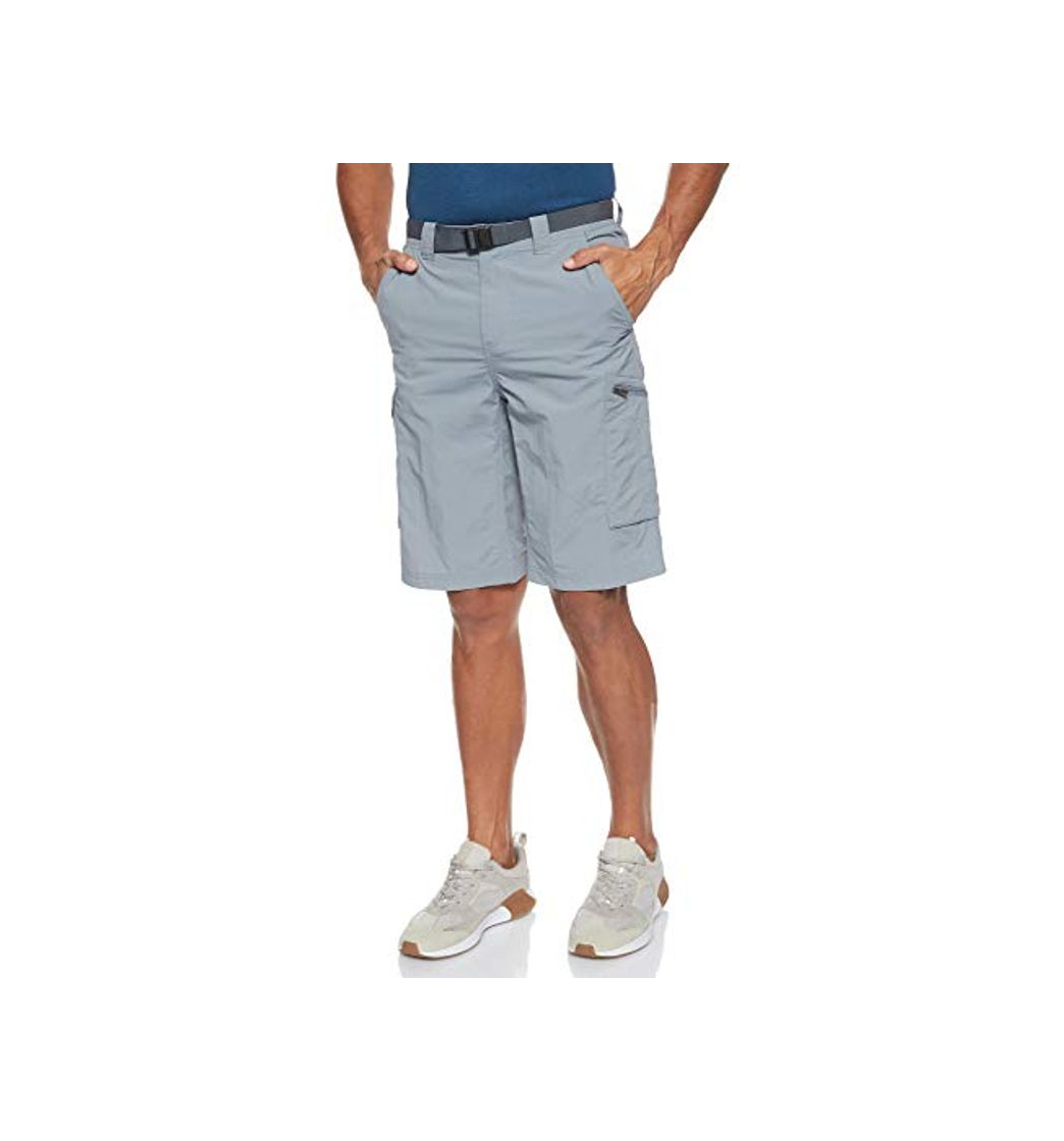 Fashion Columbia Silver Ridge C Pantalón Corto con Protección Solar 50, Hombre, Gris