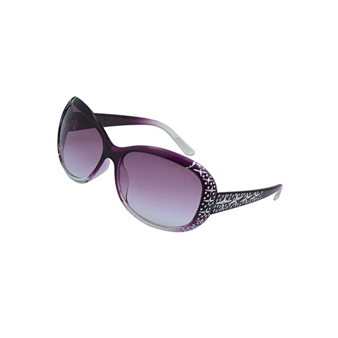 Fashion Mujer de decorativo de diamantes lente Lila vollra ndfa ssung Gafas de sol Gafas