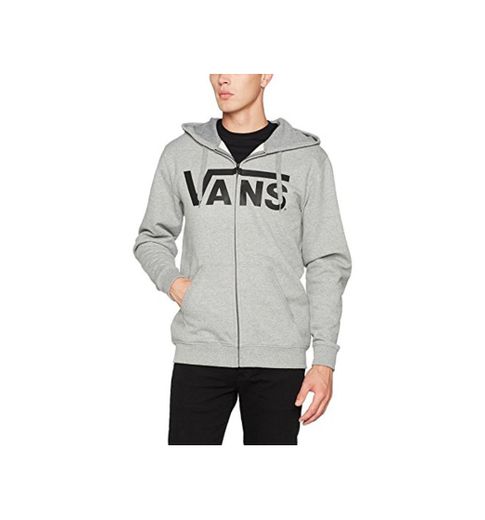 Vans Classic Zip Hoodie Capucha, Gris