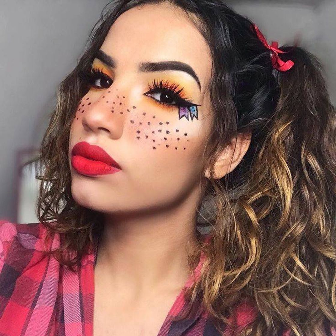 Social Maquiagem de festa junina