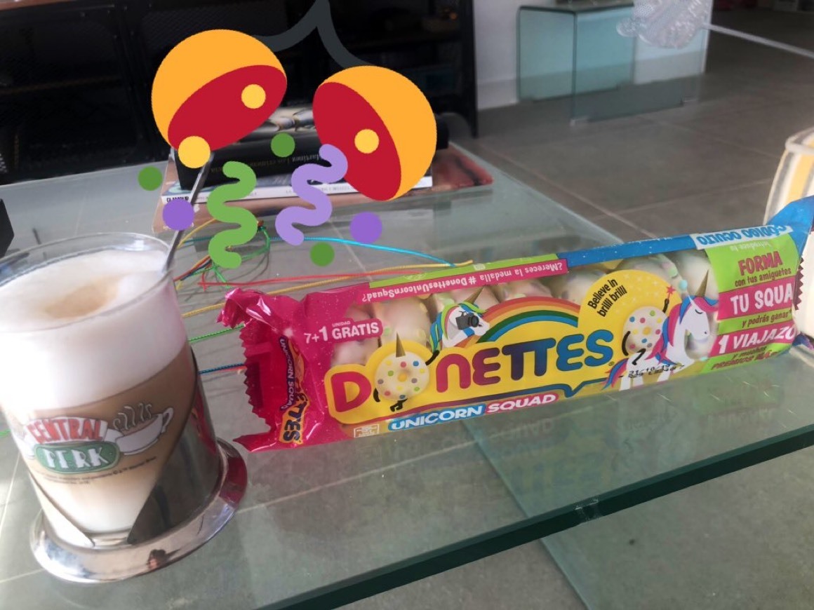 Productos Donettes Unicorn Pack 7+1 Unidad Gratis