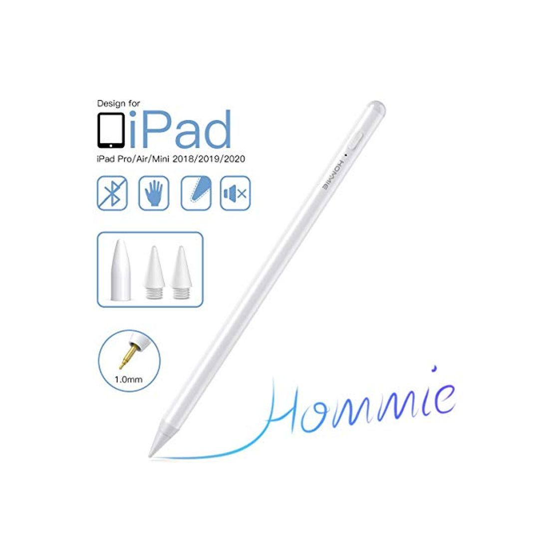 Product Hommie Lápiz para Pantalla Táctil, 1.0mm Apple Pen para iPad 2018