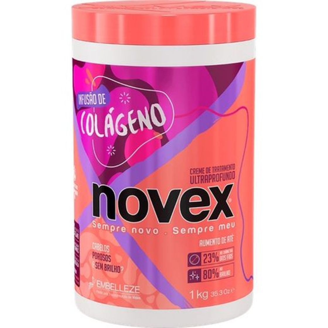 Social Creme de Tratamento Novex Infusão de Colágeno - Embelleze