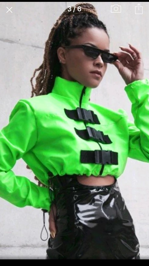 Product Chaqueta verde fluor 