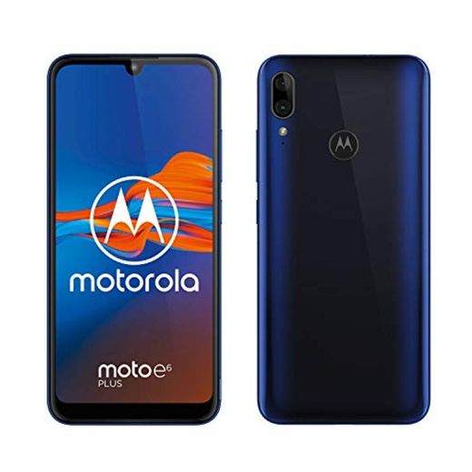 Motorola moto E6 plus (pantalla 6,1" max vision, doble cámara de 13