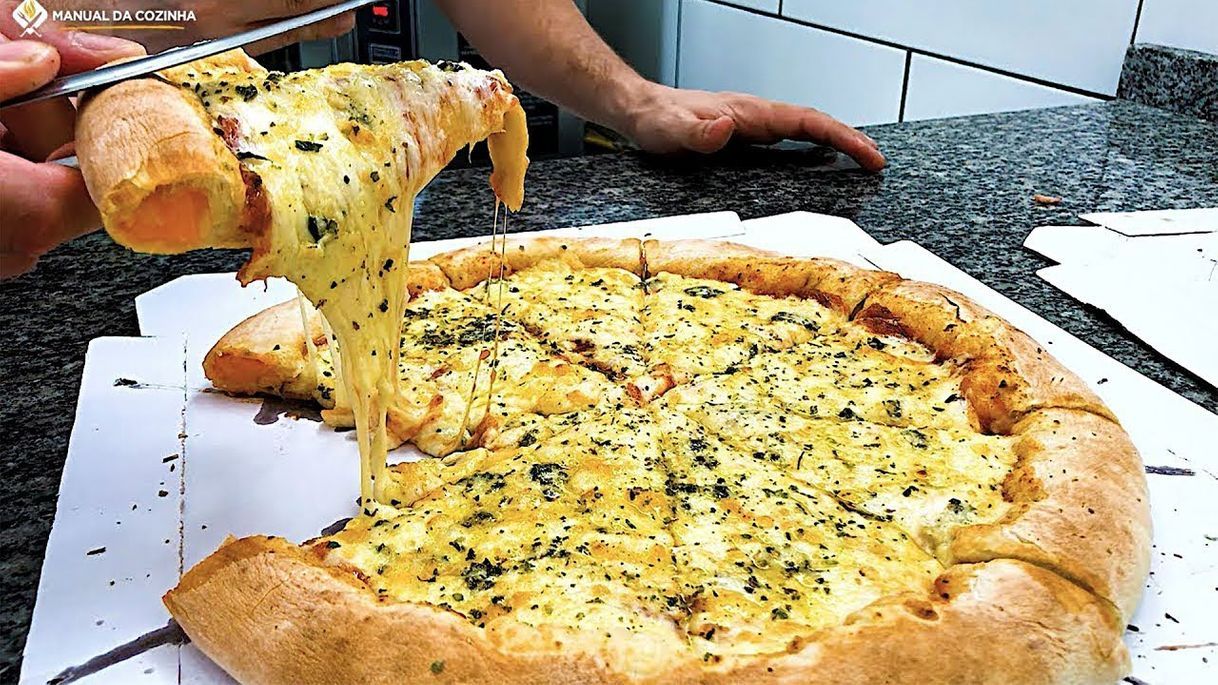 Moda Pizza Recheada com Queijo