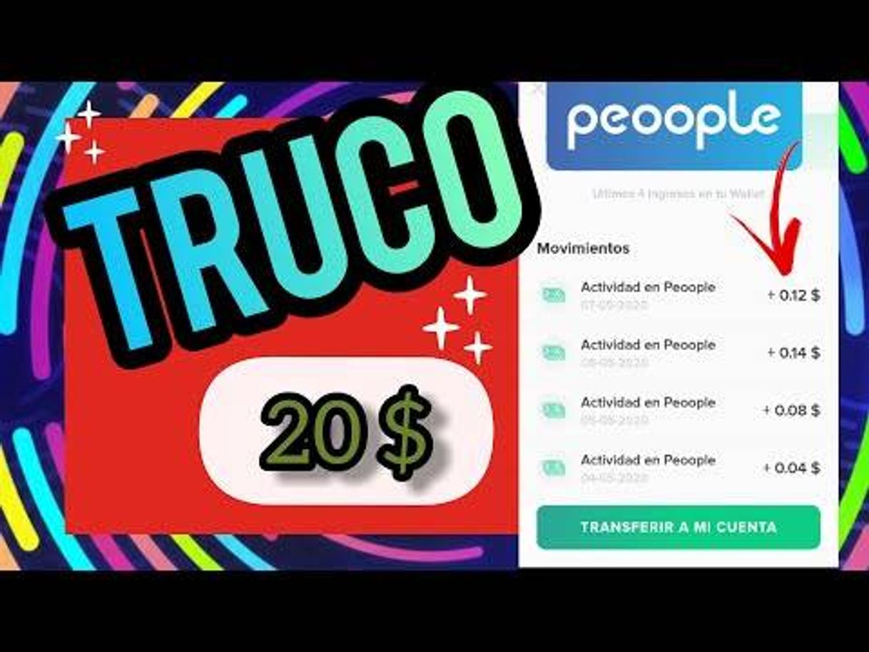 Fashion 🔴 TRUCO para ganar 20$ y monetizar PEOOPLE 🤙💶💵💸