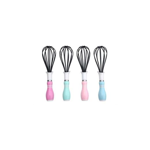 Handheld Foam Maker KitchenWhisks Globo Batidor Batidor Huevo Batidor Plástico Batidor de