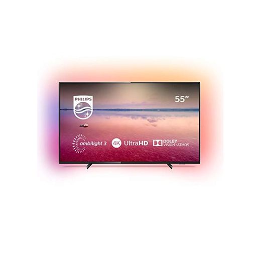 Philips 55PUS6704/12 - Smart TV LED 4K UHD, 55 pulgadas, Resolución de