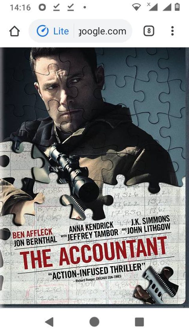 Fashion The Accountant    O contador-Ben Affleck, Anna Kendrick 