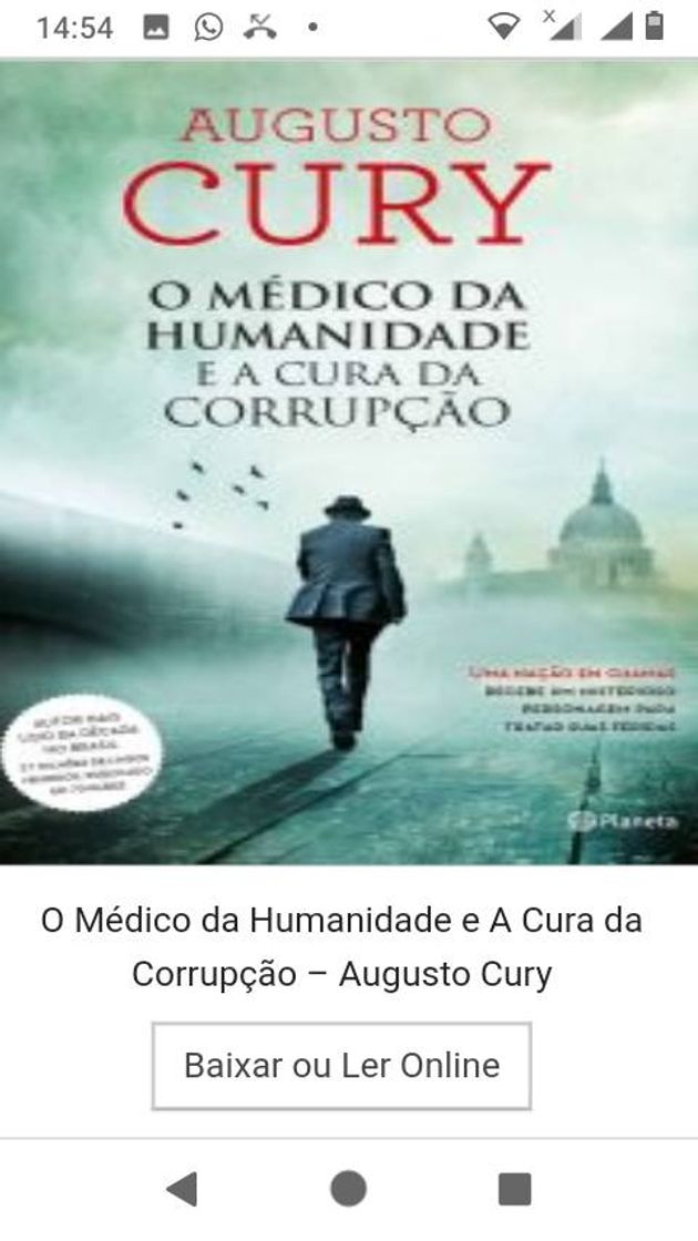 Fashion O Médico da Humanidade e A Cura da Corrupção – Augusto Cury ...