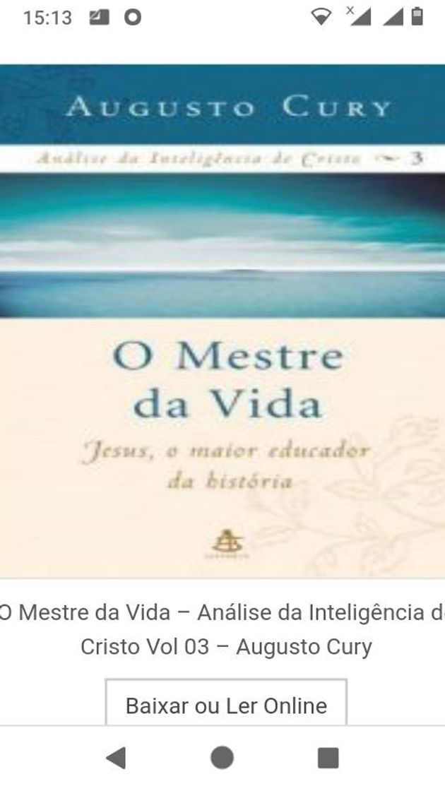 Moda O Mestre da Vida – Análise da Inteligência de Cristo Vol 03 ...