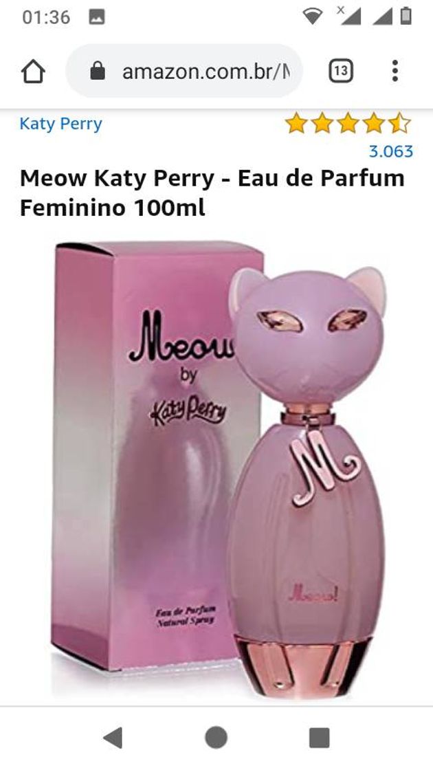 Moda Meow Katy Perry - Eau de Parfum Feminino 100ml | Amazon.com.br