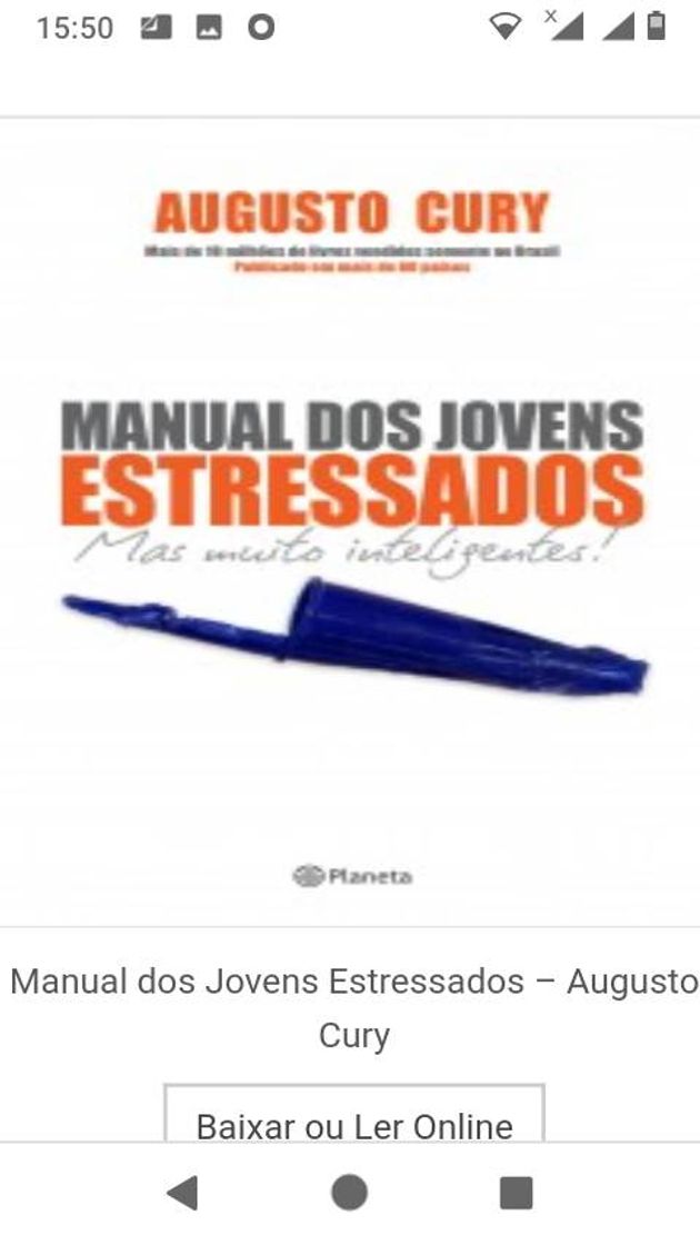 Fashion Manual dos Jovens Estressados – Augusto Cury 