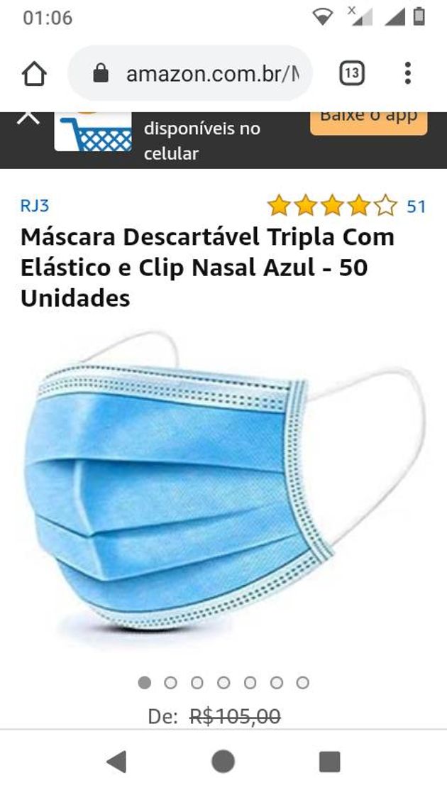 Moda Máscara.