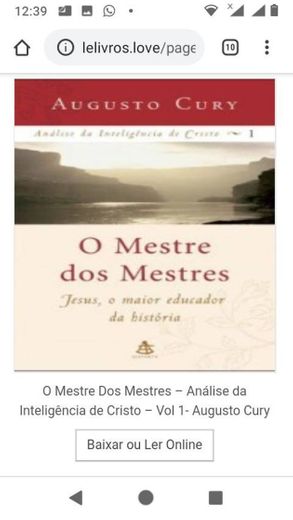 O Mestre Dos Mestres – Análise da Inteligência de Cristo – Vol 1 ...