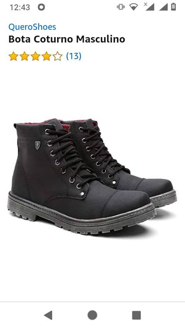 Moda Bota masculina.