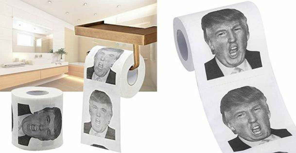 Fashion Papel higiénico Donald Trump 