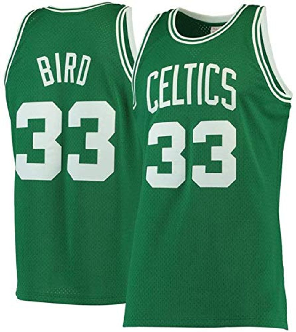 Social WSUN Basketbalshirt Voor Heren Larry Bird NBA-Jersey All Star Celtics # 33