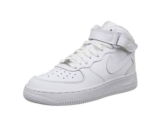 Nike - Zapatillas de baloncesto AIR FORCE 1 MID