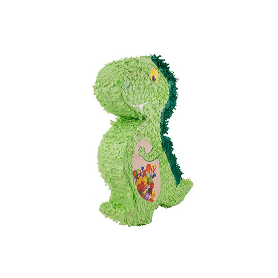 Product Folat- Pinata Dinosaur-55 cm Piñata, Color verde, Costumes