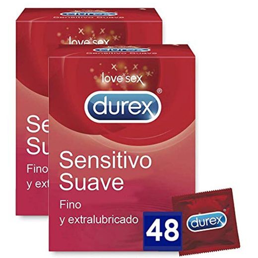 Durex Preservativos Ultrafinos Sensitivo Suave