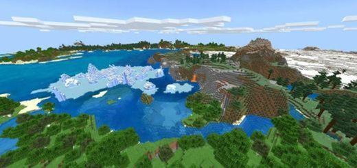 ICEBERG en SPAWN + MUCHOS BIOMAS JUNTOS