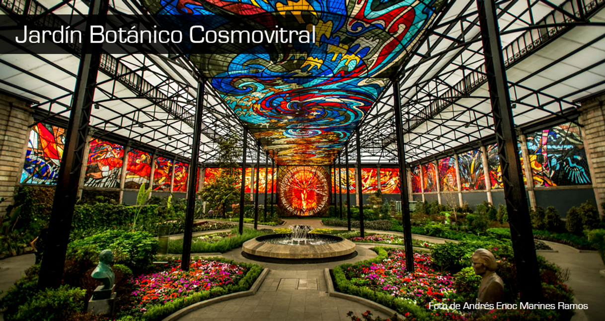 Lugar Cosmovitral Jardín botánico Toluca