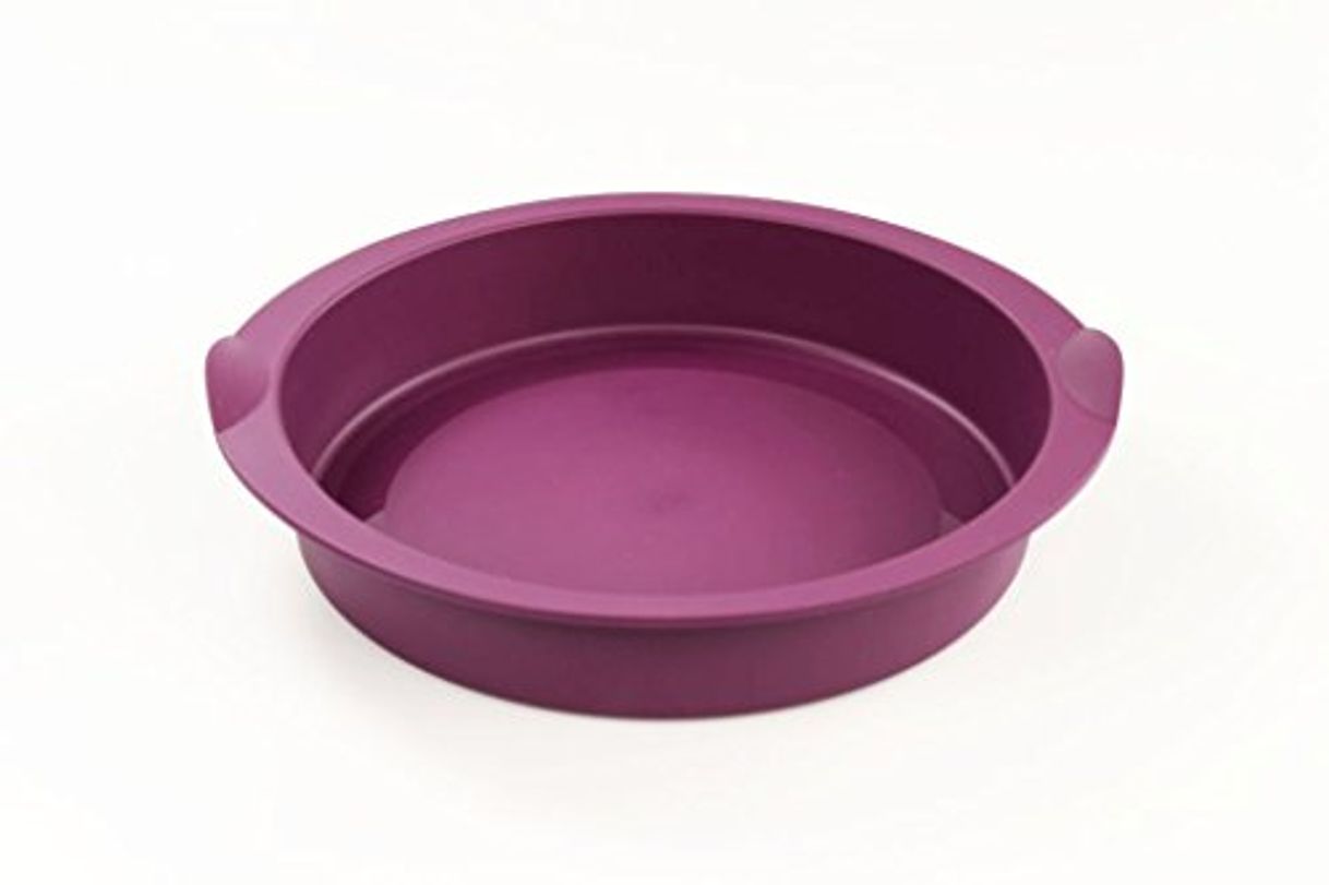 Social TUPPERWARE Molde Silicona redondo púrpura liso 27282