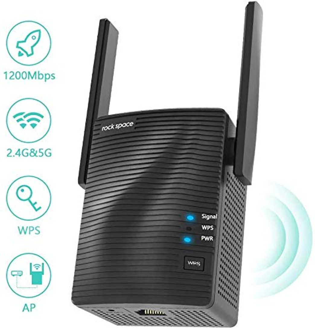 Producto Repetidor de Red WiFi - Amplificador WiFi AC1200 Doble banda 5G &