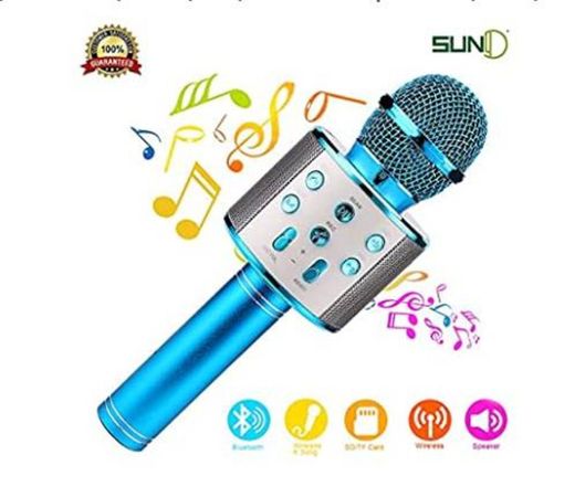 SUNY Wireless Bluetooth Karaoke Microphone Portable Handheld