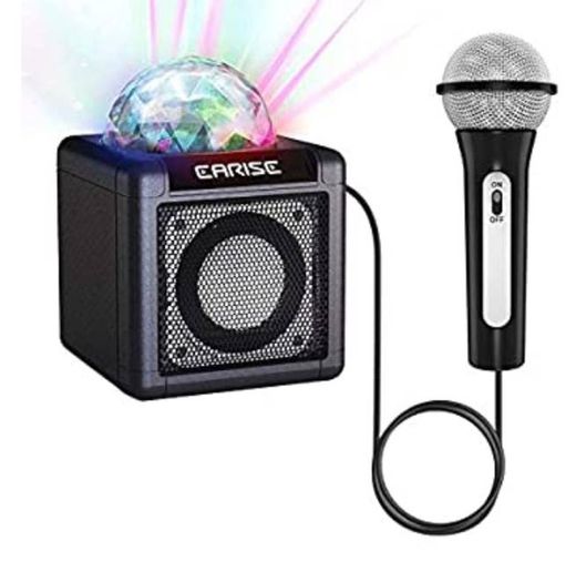 EARISE T12 Karaoke Machine for Kids with Microphone, Wireles