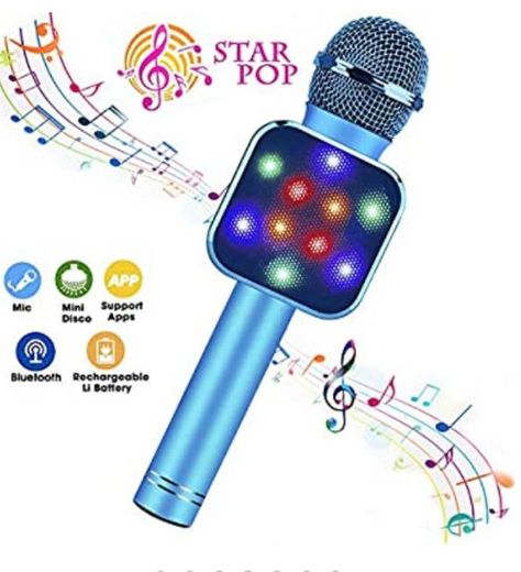 BlueFire Wireless Bluetooth Karaoke Microphone 5 in 1 Handhe