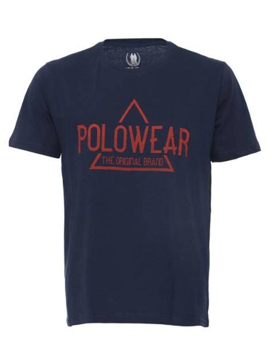 Moda Camiseta Polo Wear Estampada Azul-Marinho - Compre Agora - Dafiti