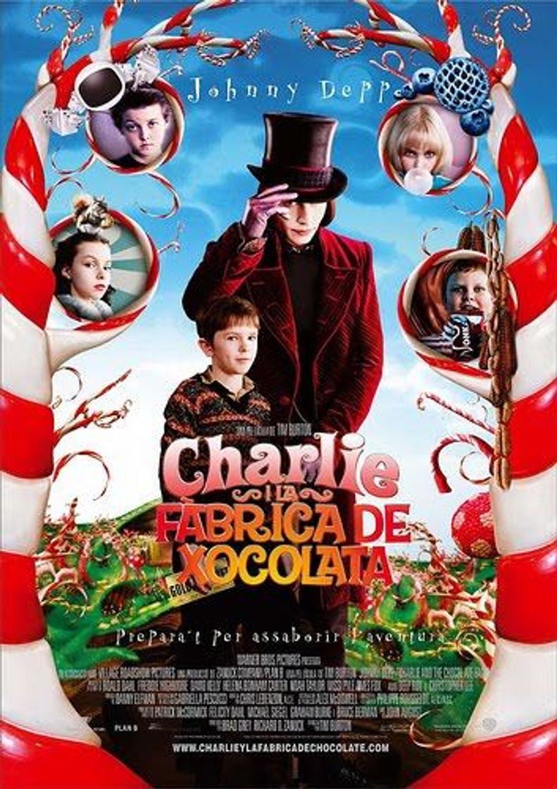 Película Charlie y la fábrica de chocolate