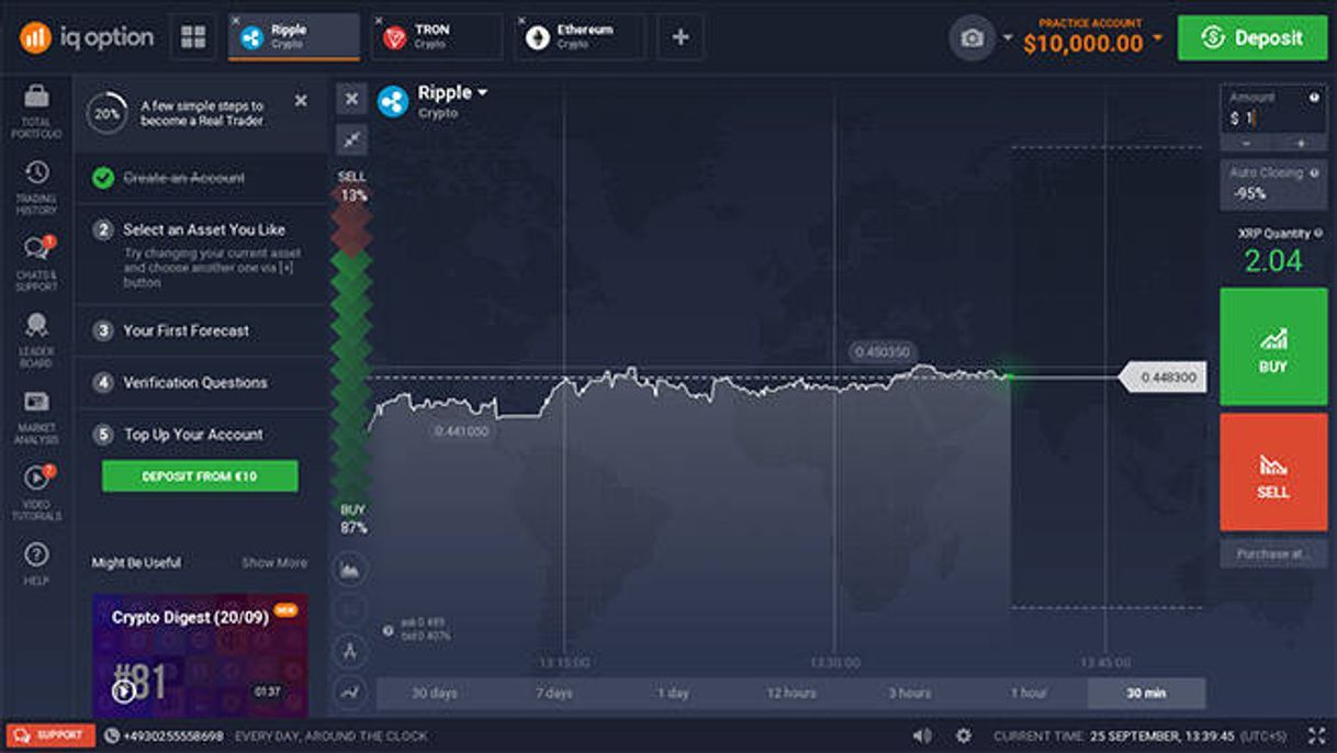 App About IQ Option - Unofficial