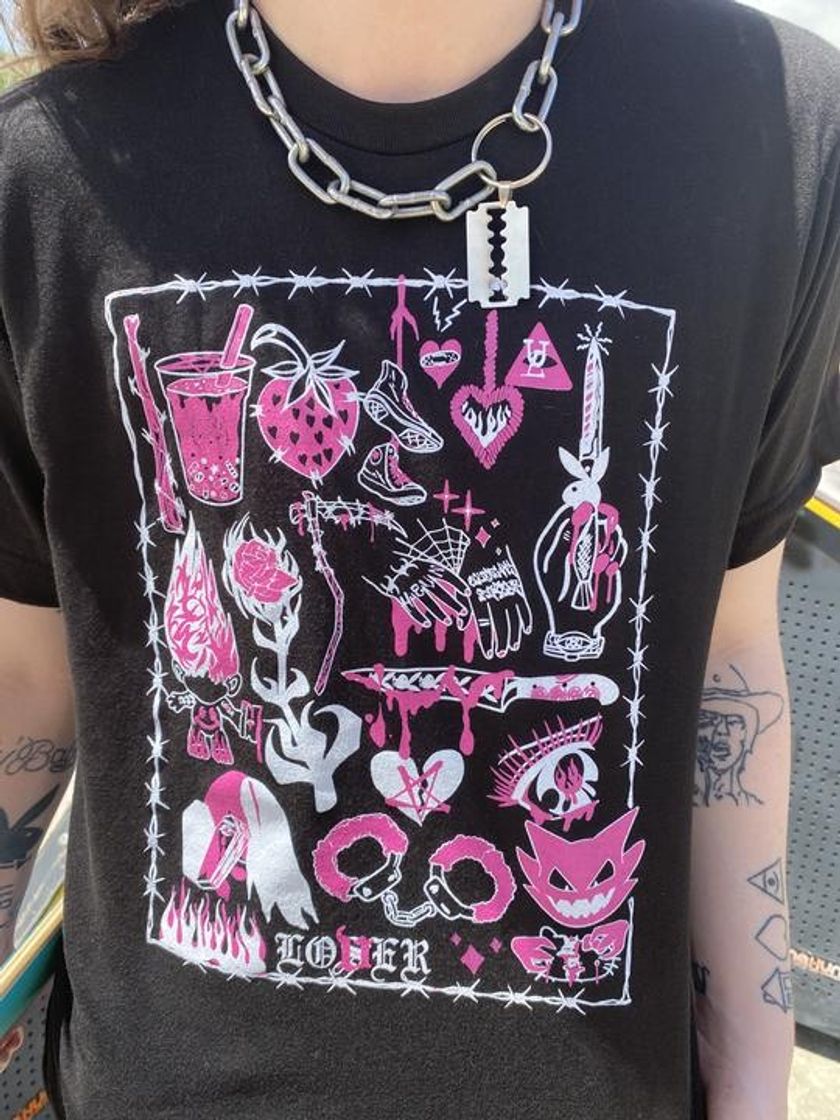 Moda TATTOO FLASH SHIRT