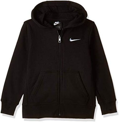 Nike 619069-010 - Sudadera con capucha para niños, color Negro