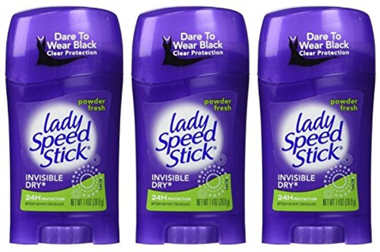 Product Speed Stick Lady invisibile secco antitraspirante/deodorante. Neve fresca, 1,4 Oncia