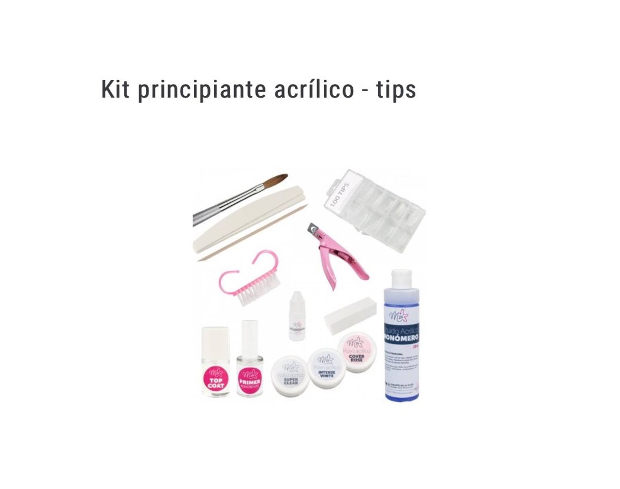 Product Kit principiante acrílico con tips