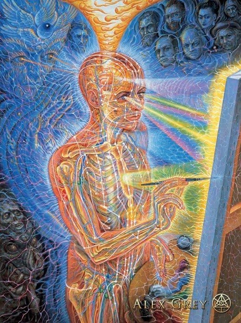 Fashion Artes e pinturas visionarias by Alex grey