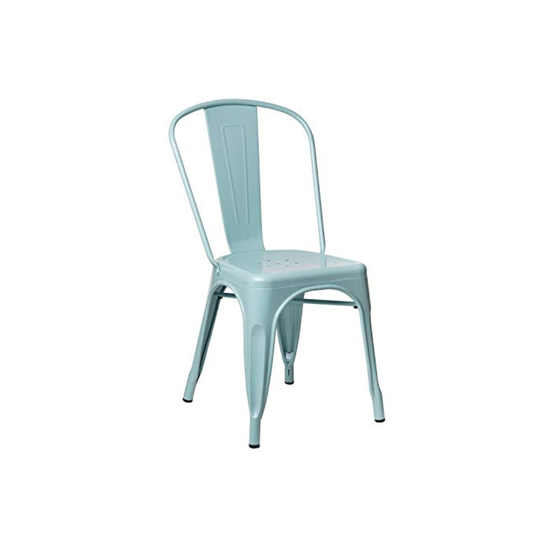 Products SKLUM Silla LIX Azul Isla Paraíso Comedor Estilo Industrial Acabado Brillante