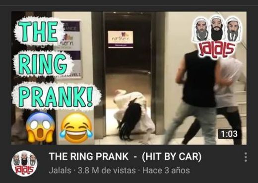 THE RING PRANK - (HIT BY CAR) - YouTube