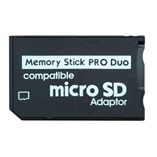 OcioDual Adaptador conversor de Tarjeta Micro SD a Memory Stick Pro Duo