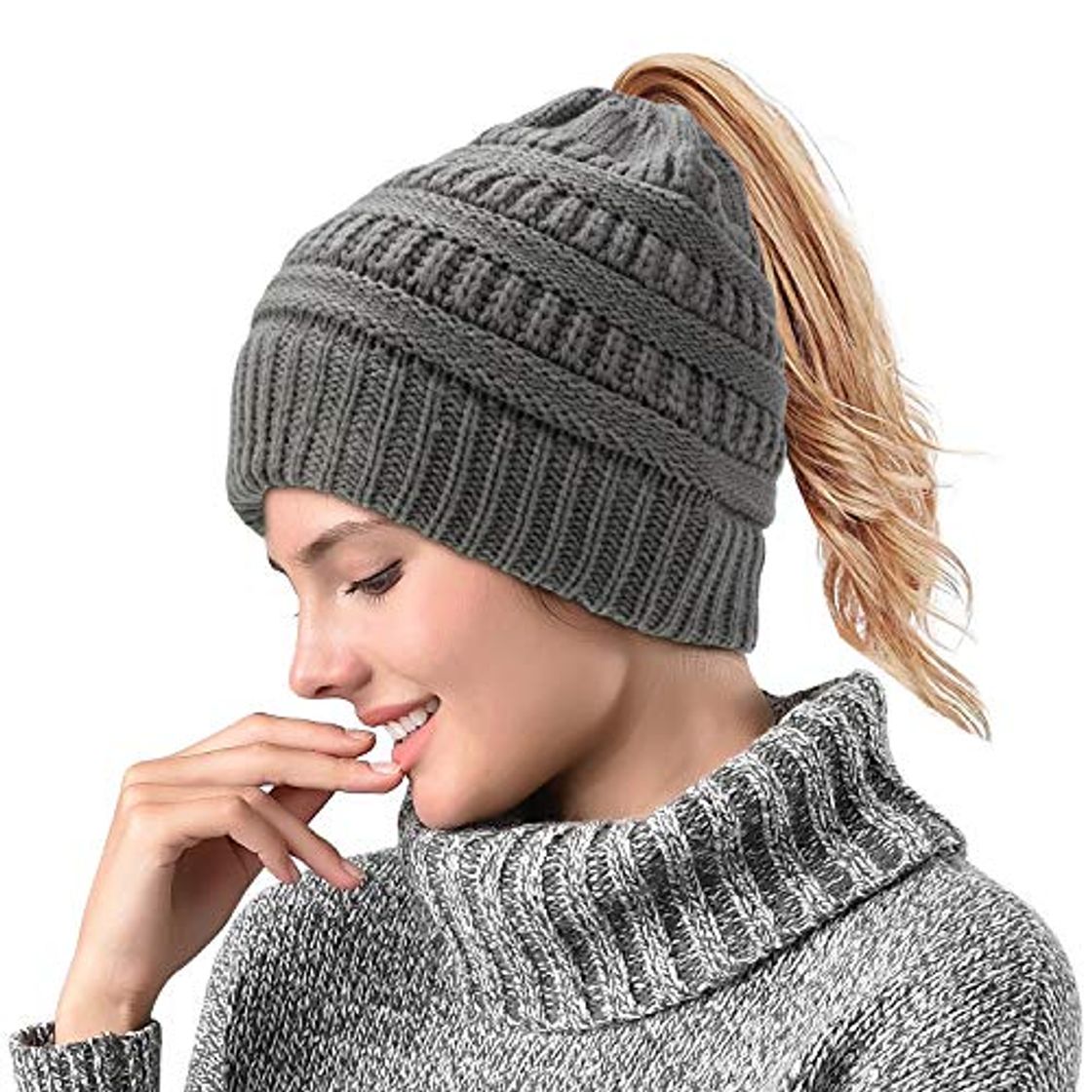 Fashion QKURT Gorro de Invierno para Mujer