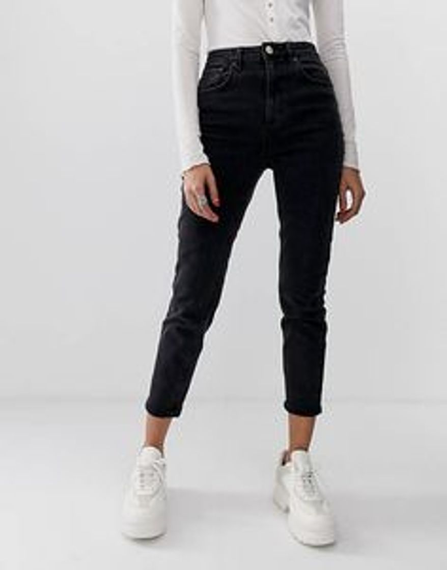 Fashion Vaqueros para Mujer Jeans Mujer Cintura Alta Mom Jeans Pantalones Blancos Negros Boyfriend Jeans Pantalones Harem Dames Kleding Calcas De Ganga M Grey