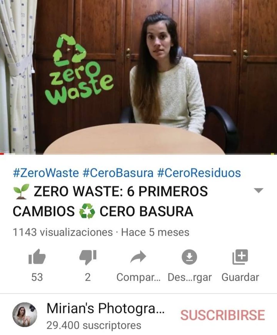 Social Mis primeros pasos hacia el zero waste