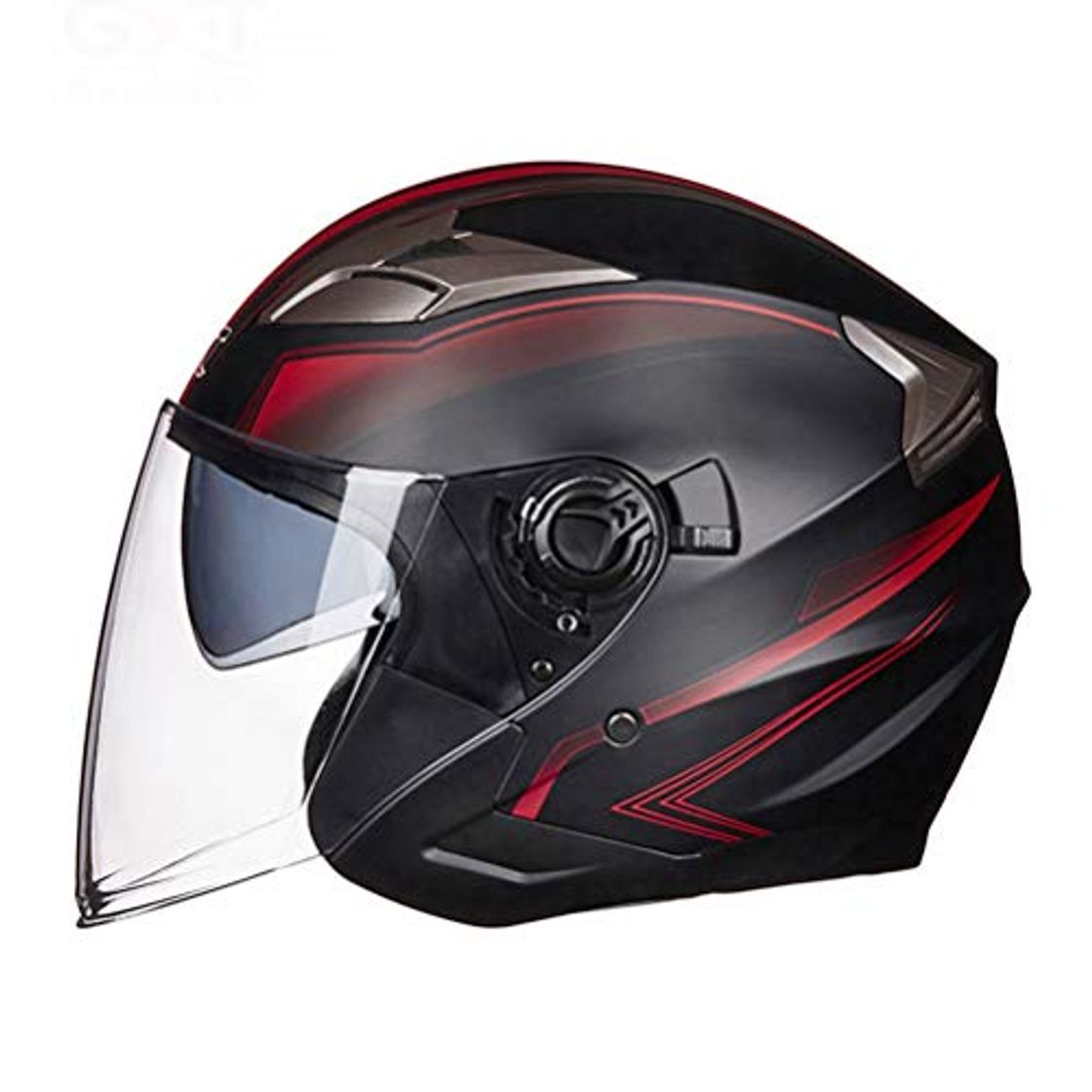 Producto Cascos abiertos Motocicleta Lente dual Casco 3