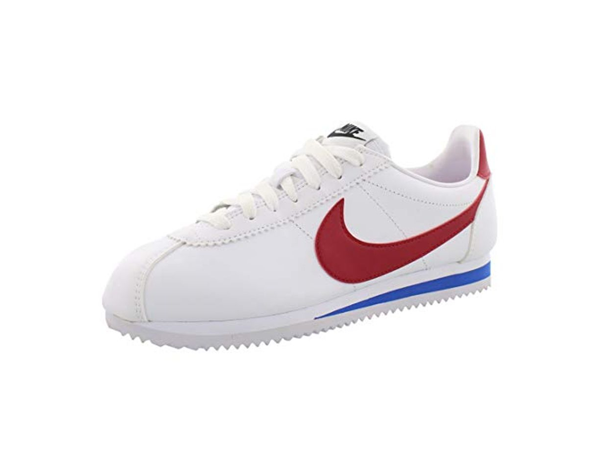 Moda Nike Wmns Classic Cortez Leather, Zapatillas Para Mujer, Blanco